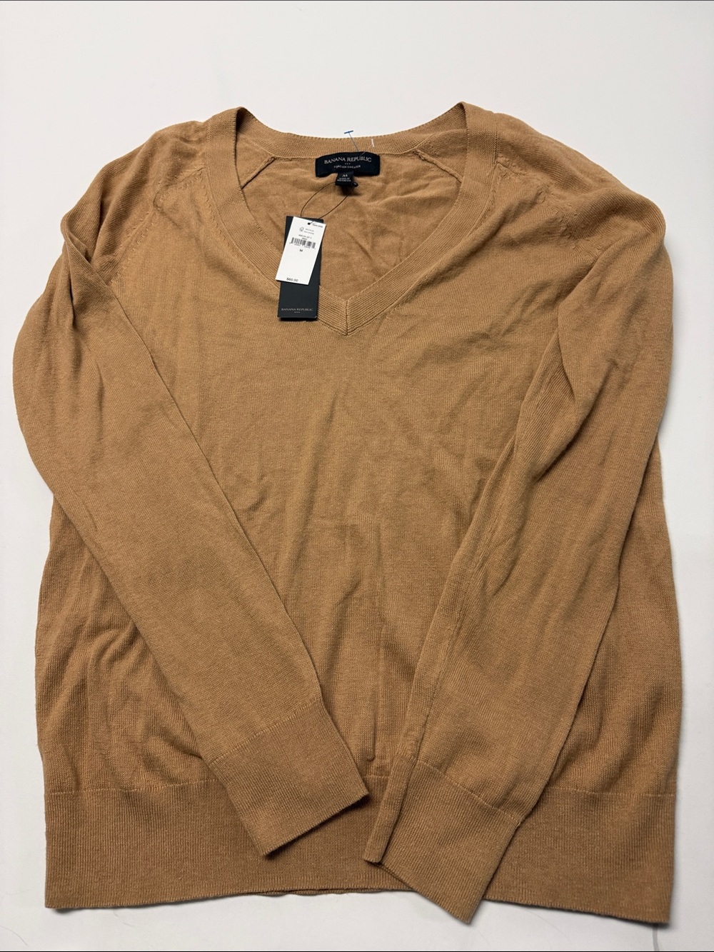Banana Republic V-Neck Sweater - Camel